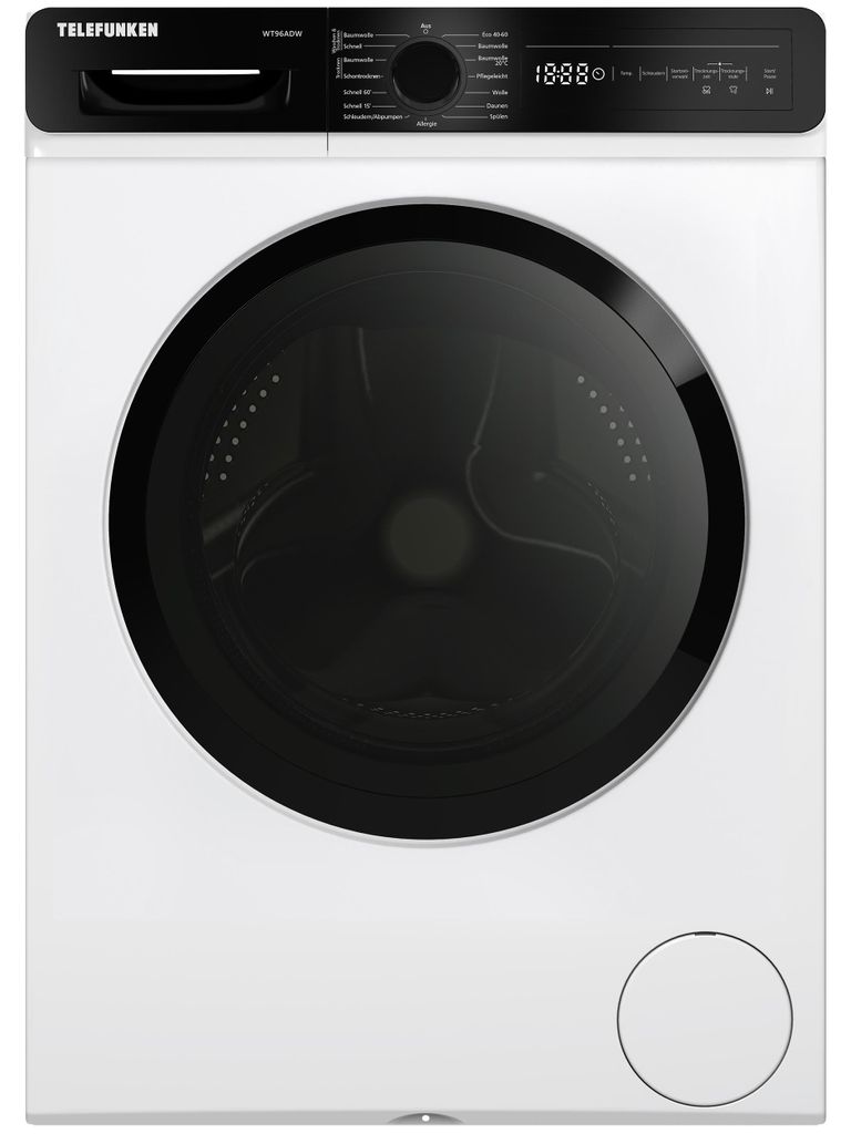 Telefunken Waschtrockner Kombi, 9 kg Waschen / 6 kg Produktbild 
