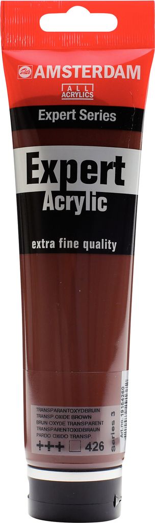 Amsterdam Expert Series Acrylfarbe Tube 150 ml Transparentoxidbraun 426