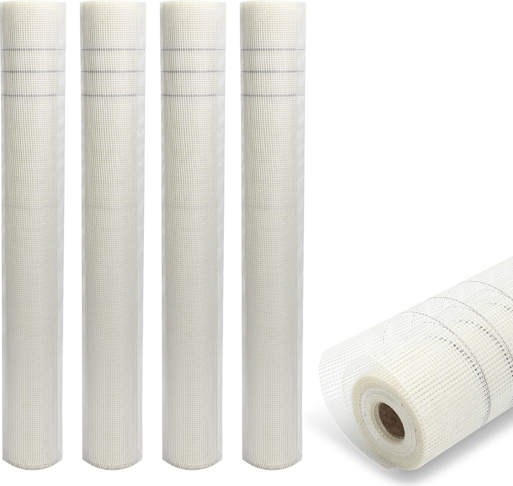 Aopunly 4 rotoli di tessuto di rinforzo 160g/m² 4x4mm Immagine del prodotto 