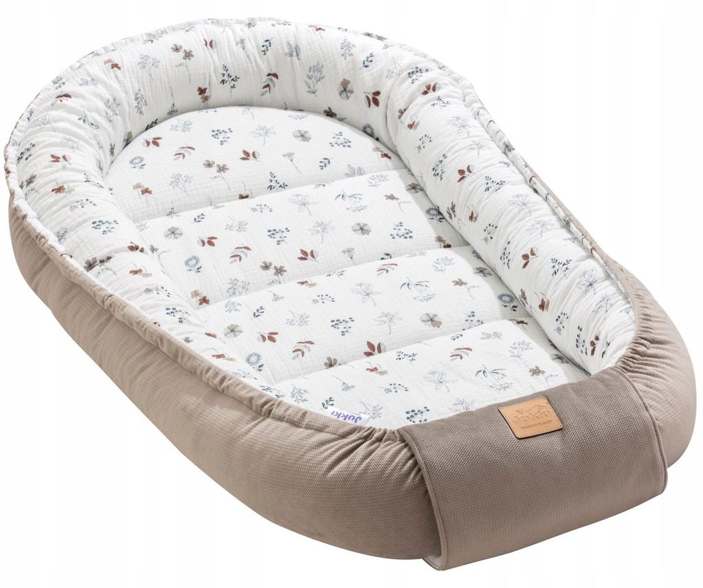 Jukki Grand Cocon Bébé XXL Muslin Velours 65x120cm Image du produit 