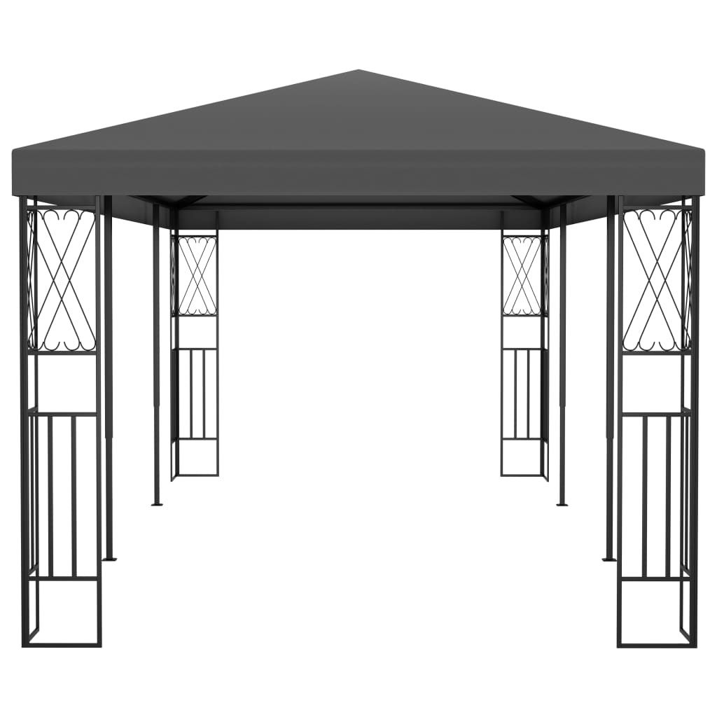 "im Sonderangebot"Garten-Pavillon Wasserdicht Design - Pop-Up-Partyzelt/ Festzelt - 3x6 m Anthrazit Stoff DEMöbel 4265510