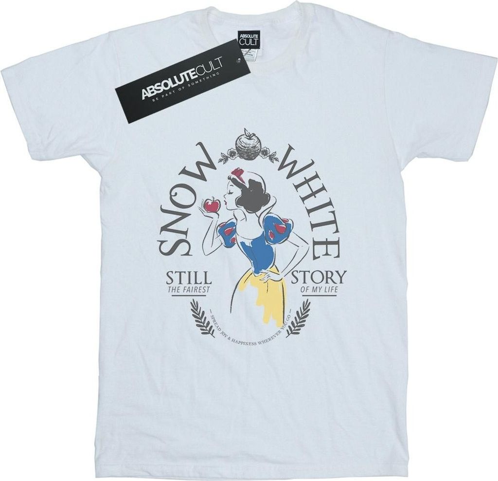 Disney Princess - "Fairest Story" T-Shirt für Mädchen BI33657 (152-158) (Weiß)
