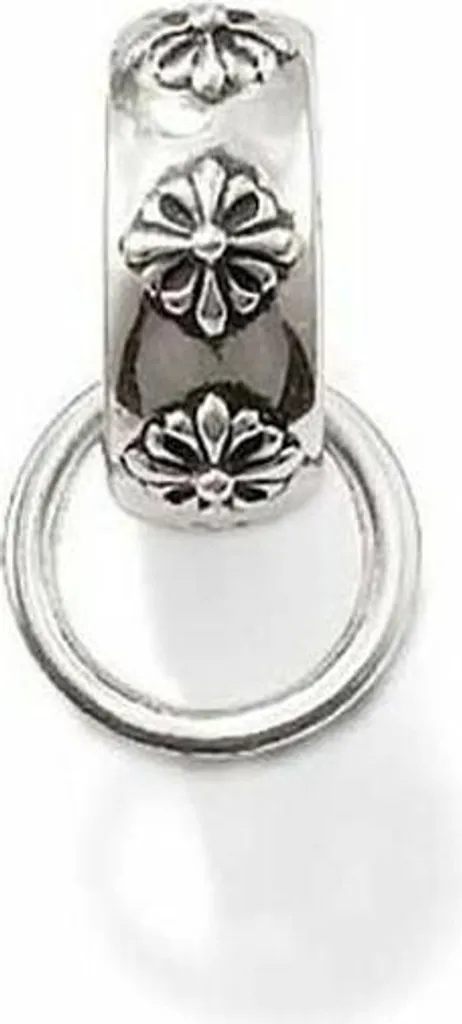 Porta Charm Thomas Sabo X0118-001-12 Grigio 20mm Argento 925