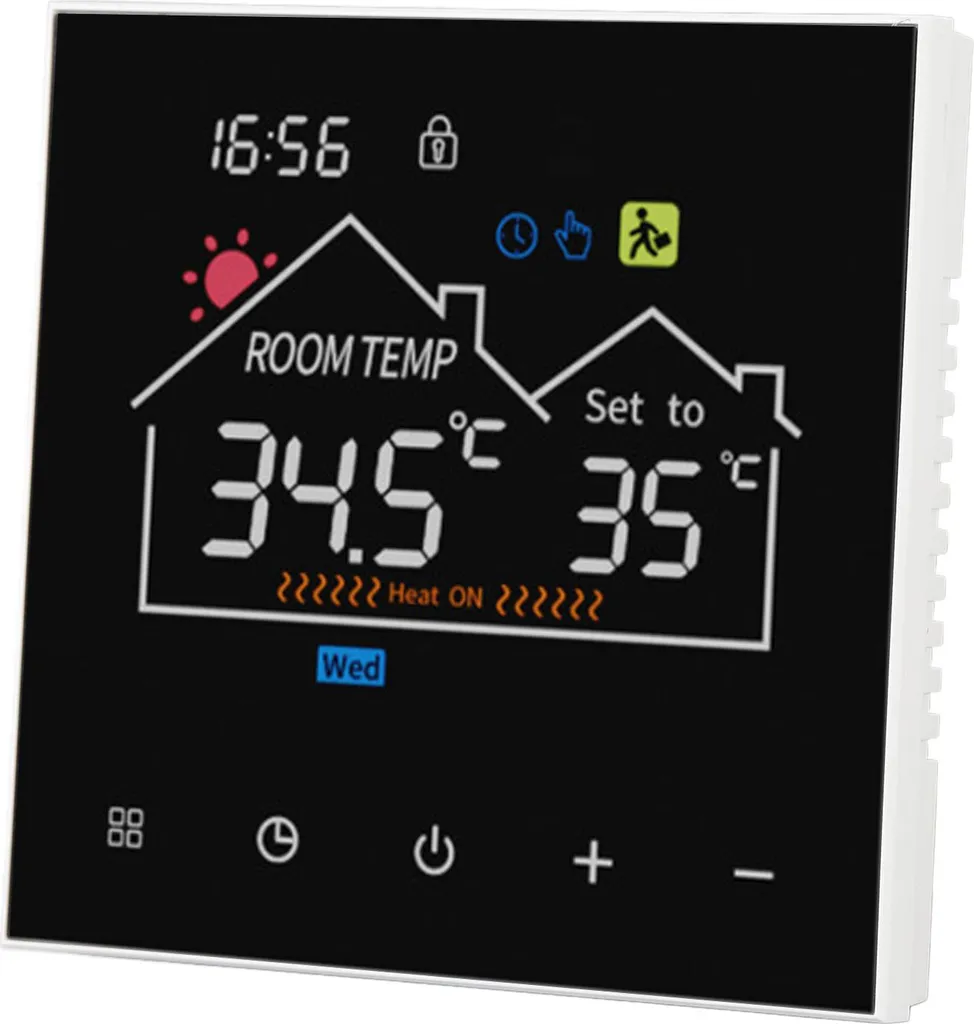 Thermostat Programmable Tactile Couleur pour Régulation de Chauffage - 5