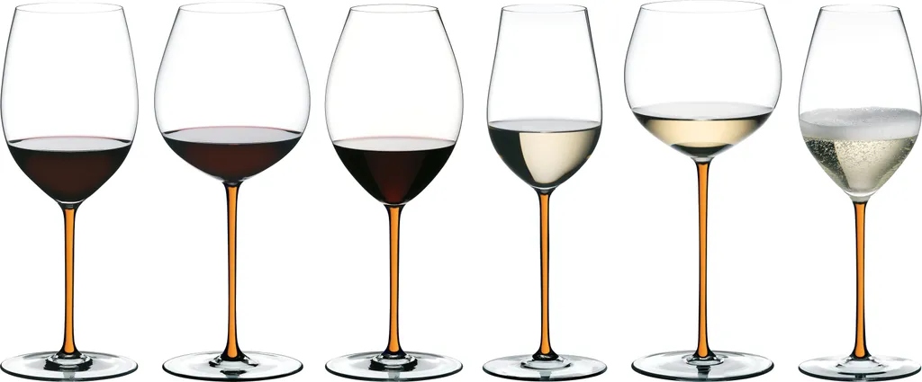 Riedel Fatto a Mano Cabernet Arancione | Bicchiere Design 4900/00O98