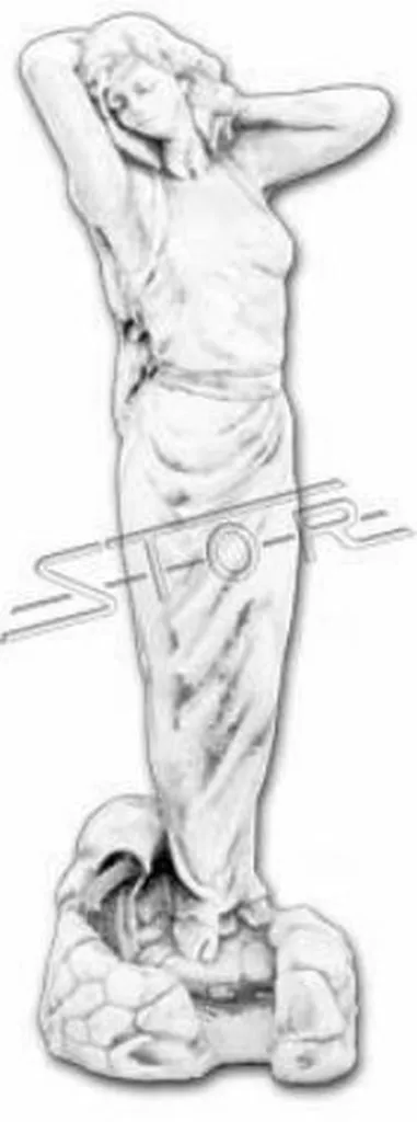 Aménager son Jardin avec la Sculpture Femme 69cm - Statue Design Extérieur
