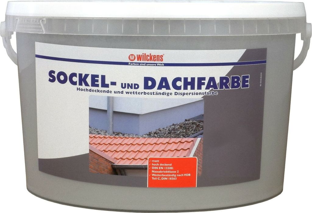 Wilckens 2,5l Sockel u. Dachfarbe Steingrau Sockelfarbe Produktbild 