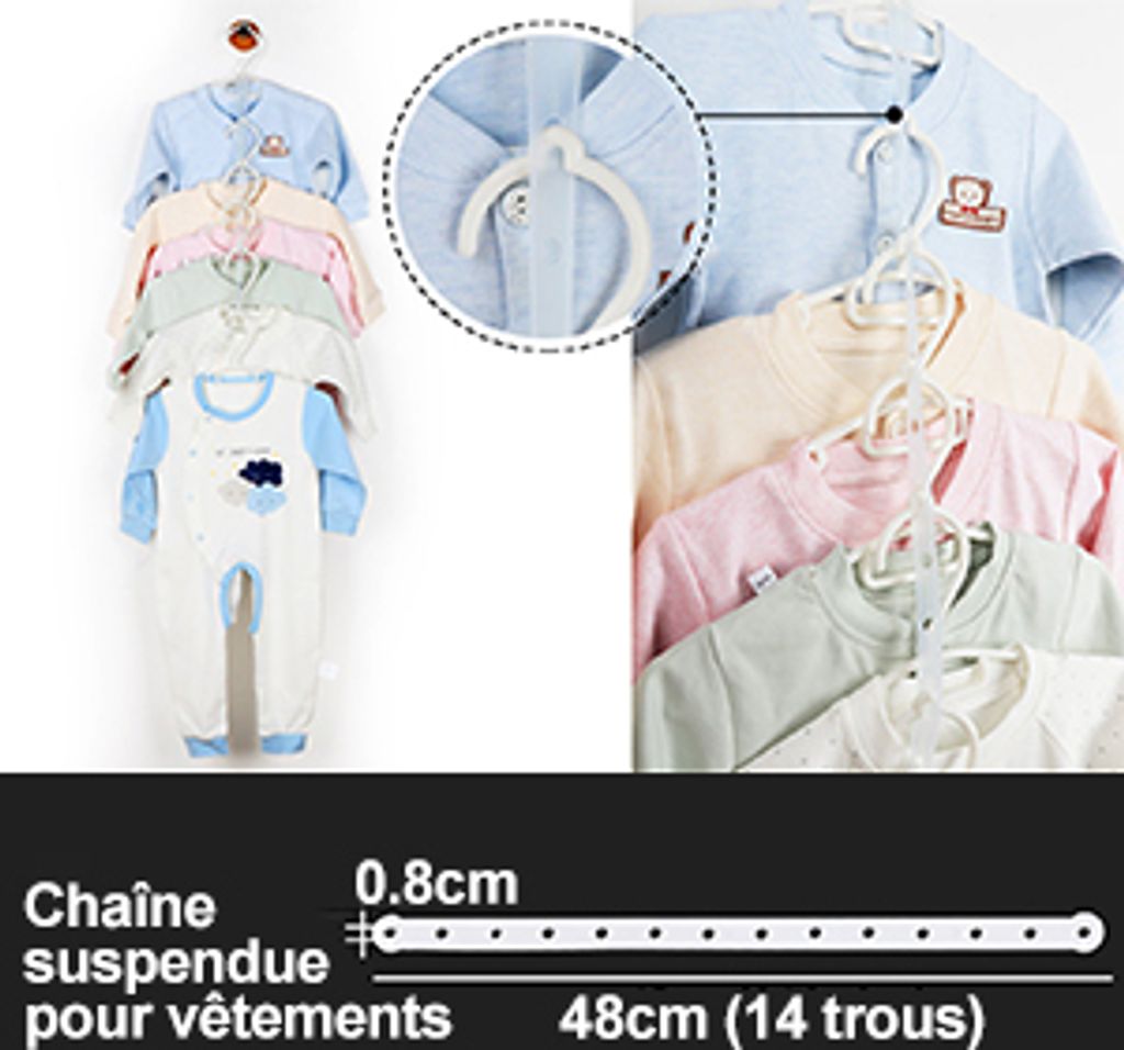 Kinderkleiderbügel Kleiderbügel Kinder Babykleiderbügel Produktbild 10