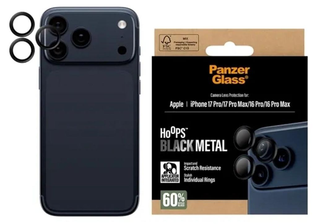 Panzerglass Hoops Lens vetro temperato per Iphone 17 Pro / Immagine del prodotto 