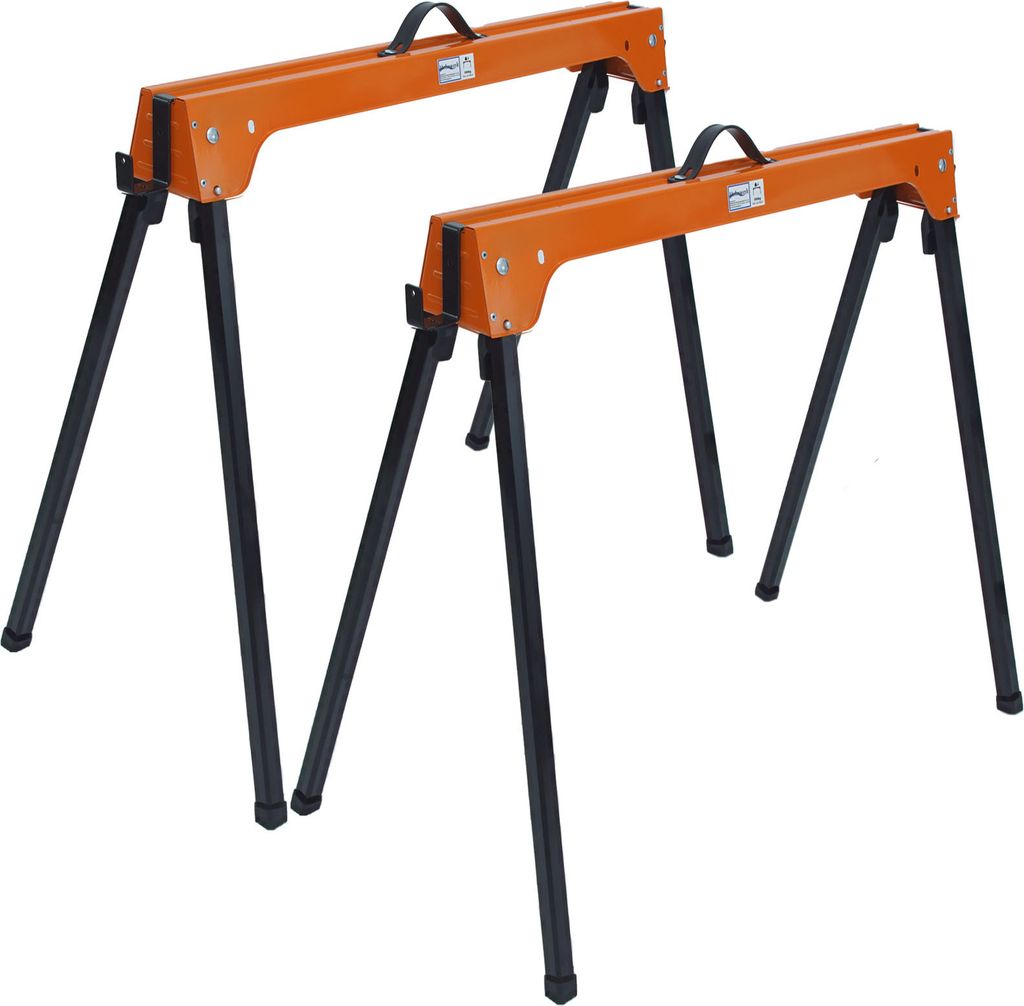 2x Arbeitsbock Klappbock Gerüstbock Sägebock - 1000 kg Produktbild 1