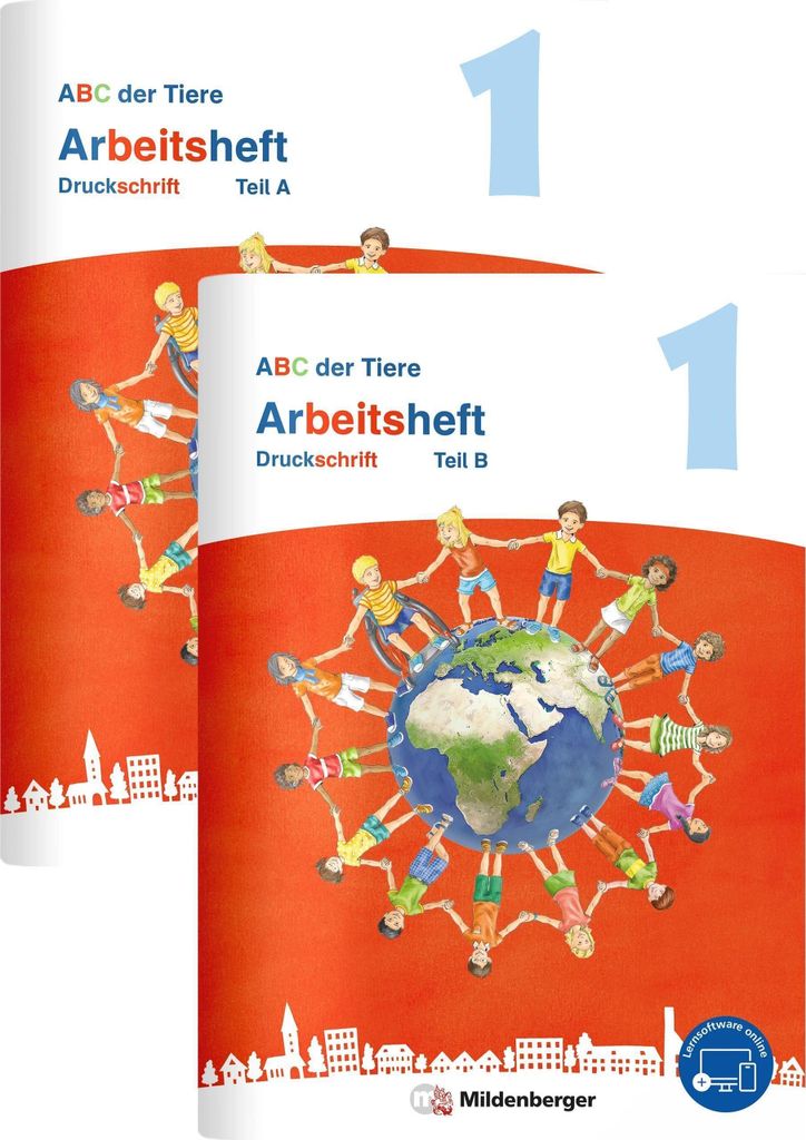 ABC der Tiere 1 Neubearbeitung - Arbeitsheft Druckschrift, Image du produit 