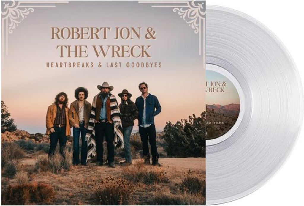 Robert Jon: Heartbreaks & Last Goodbyes (Limited Edition) (180g) (Crystal Clear Vinyl)