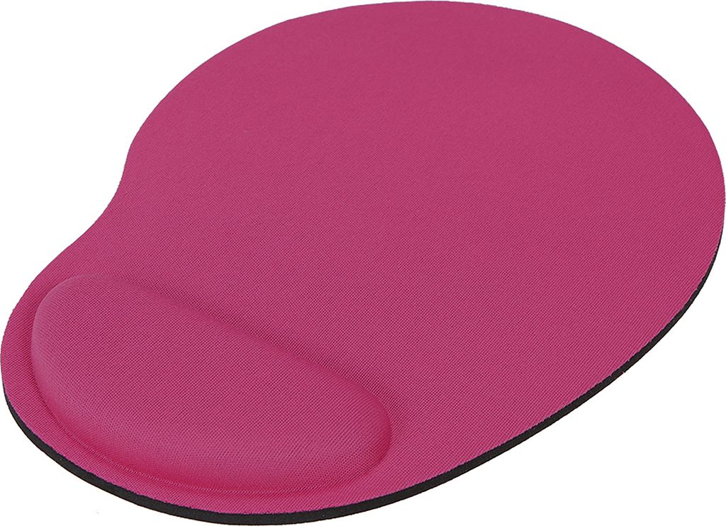 Mauspad Komfortable Mauspad mit Handballenauflage Unterstuetzung fuer PC-Laptop (Pink)