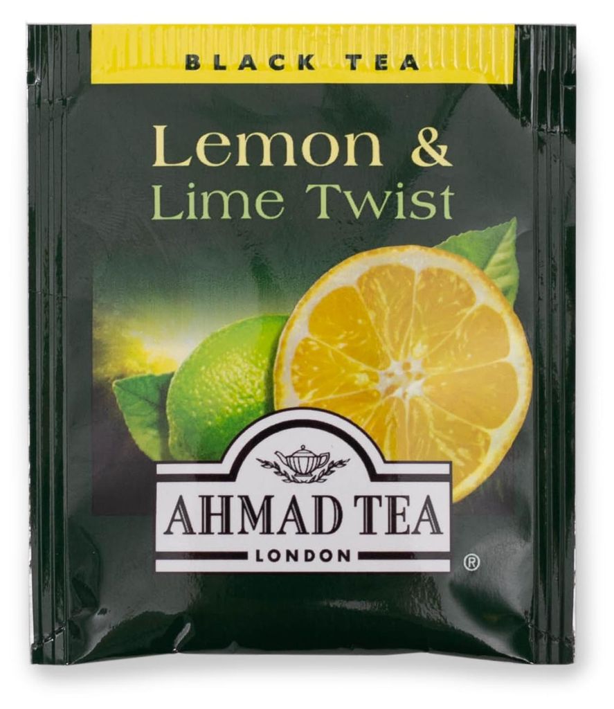 Schwarztee Ahmad Tea | Lemon & Lime Twist | Zitrus-Aroma Produktbild 