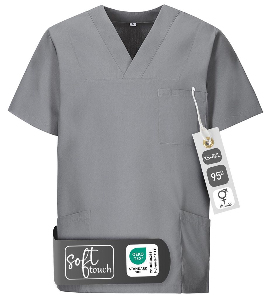 Schlupfkasack, uni, graphit, 4XL : 4XL : graphit : 50% Produktbild 