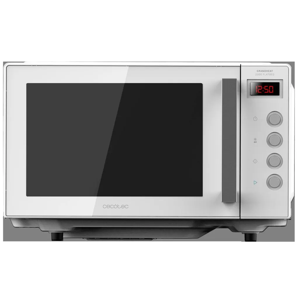 Micro-ondes Flatbed Cecotec GrandHeat 2000 Blanc 700W Volume 20L