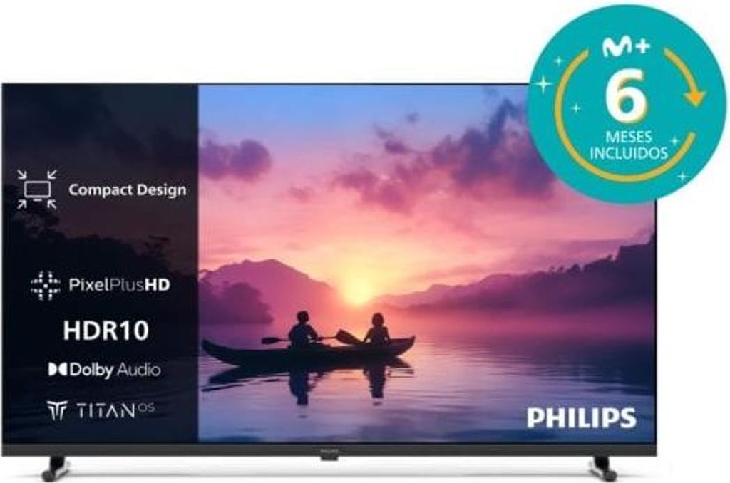 Philips LED 32" 32PFS6000 FullHD Dolby Audio HDR10 Titan Produktbild 