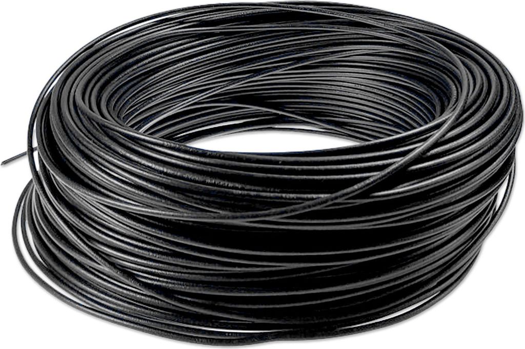 Kabel | 1-Adrig | H05V-K | 1x0,75mm² | Schwarz | Meterware