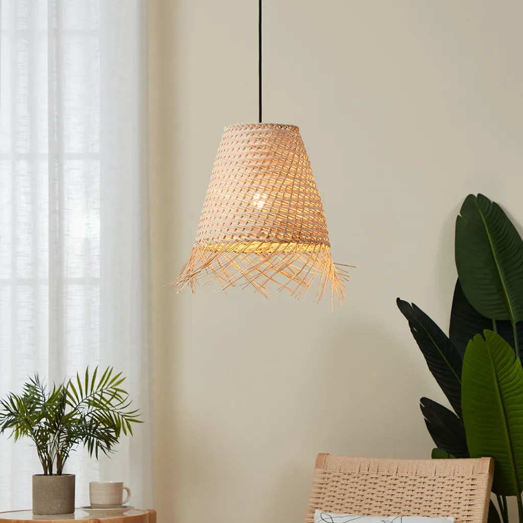 Eglo 43871 AYCLIFFE E27 lampada a sospensione Ø300mm nero natura - 2