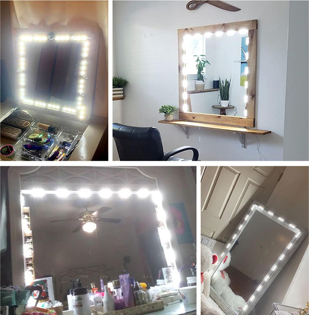 14 ks LED make-up zrcadlových světel stmívatelné dotykové Obrázek produktu 12
