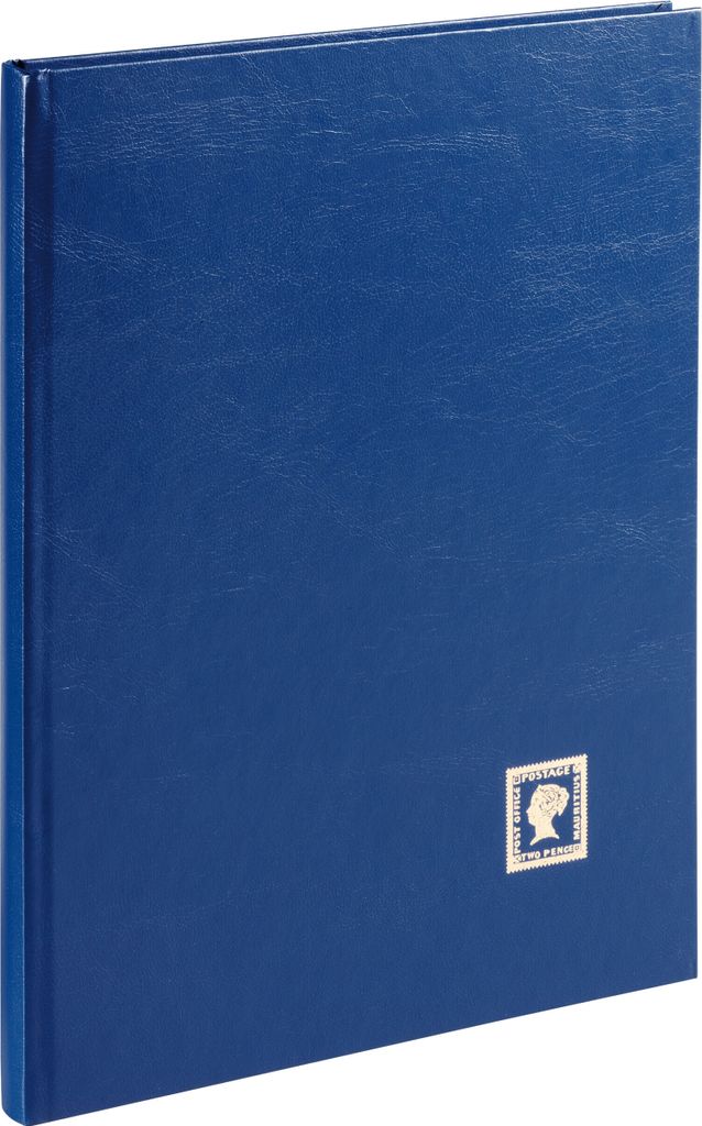 PAGNA Briefmarkenalbum dunkelblau DIN A4 32 Seiten Produktbild 