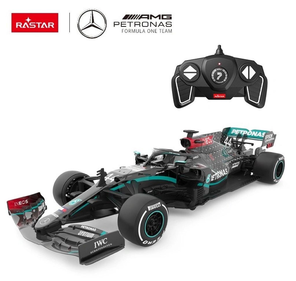 Ferngesteuertes Auto Mercedes-AMG F1 W11 EQ Performance R/C, Maßstab 1:18, Rastar 98500