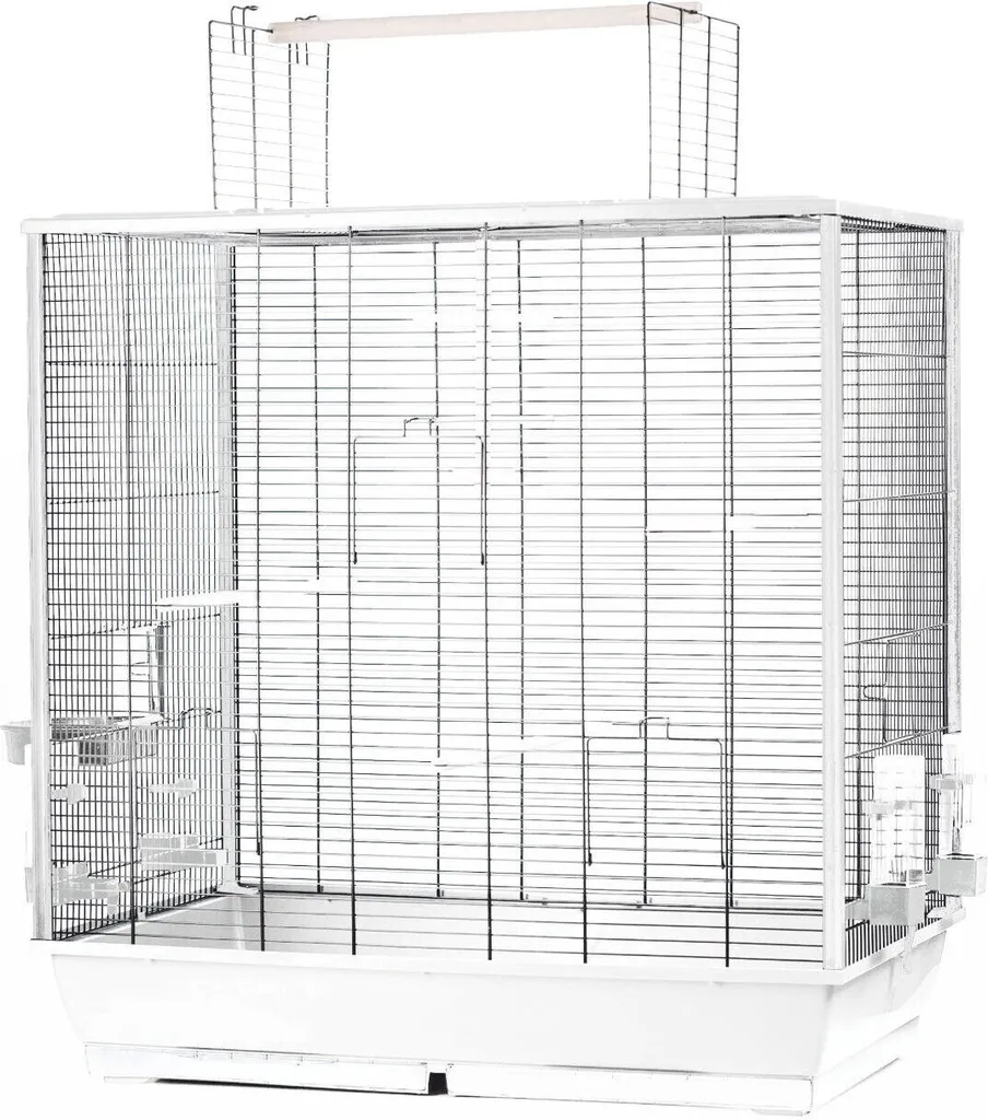 Cage oiseaux anti-projection avec grand volume pour perruche et canari XL - 2