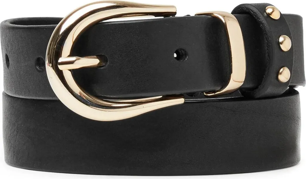 SADDLER Linnea Belt W95 Nero - Il Regalo Perfetto in Vera Pelle