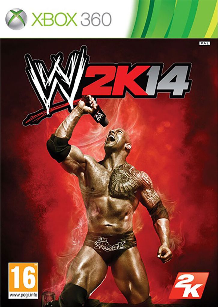 2K WWE 2K14, Xbox 360, T (Jugendliche), Physische Medien
