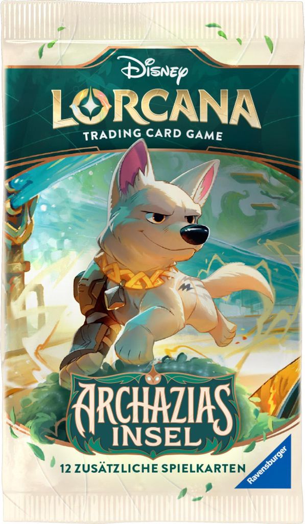 Ravensburger Disney Lorcana Trading Card Game: Archazias Insel - Booster (Deutsch)