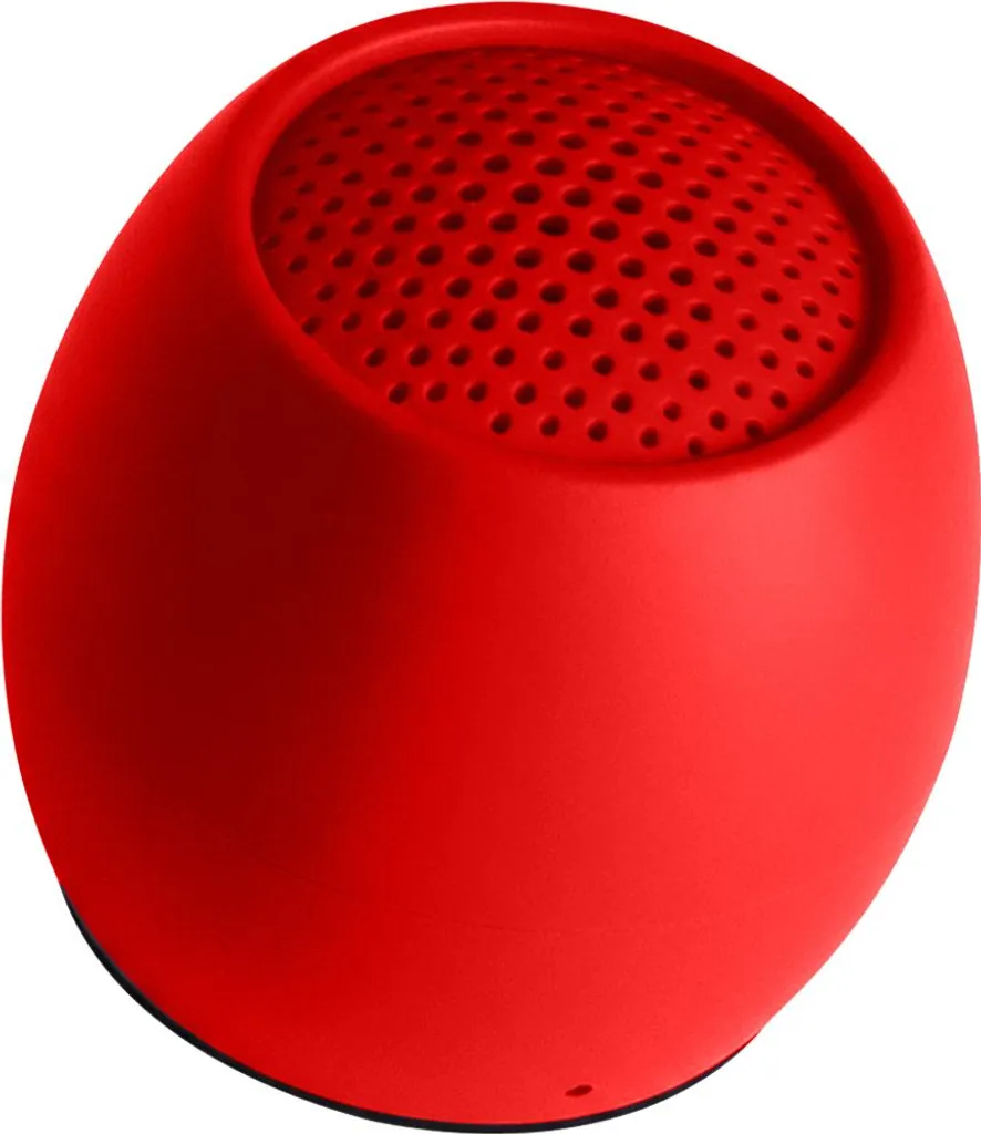 Design e Suono: Boompods Zero Rosso Mini Speaker per Minimalisti - 6