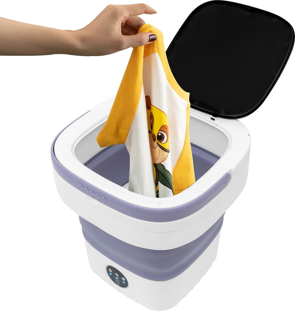 Pralka Przenośna 12L Mini Pralka Podróżna Składana Zdjęcie produktu 