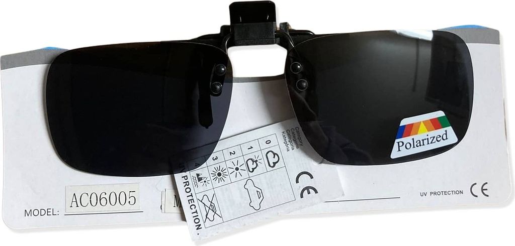City Vision Polarizierter Brillen Aufsatz Clip On Schwarz Produktbild 