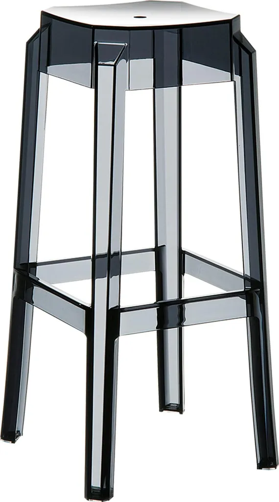 Sgabello da Bar CLP Fox Ambra: Plastica di Design per Esterno e Interno - 8