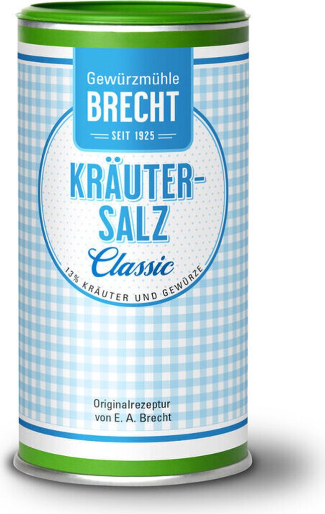 Gewürzmühle Brecht Kräutersalz classic, 500g