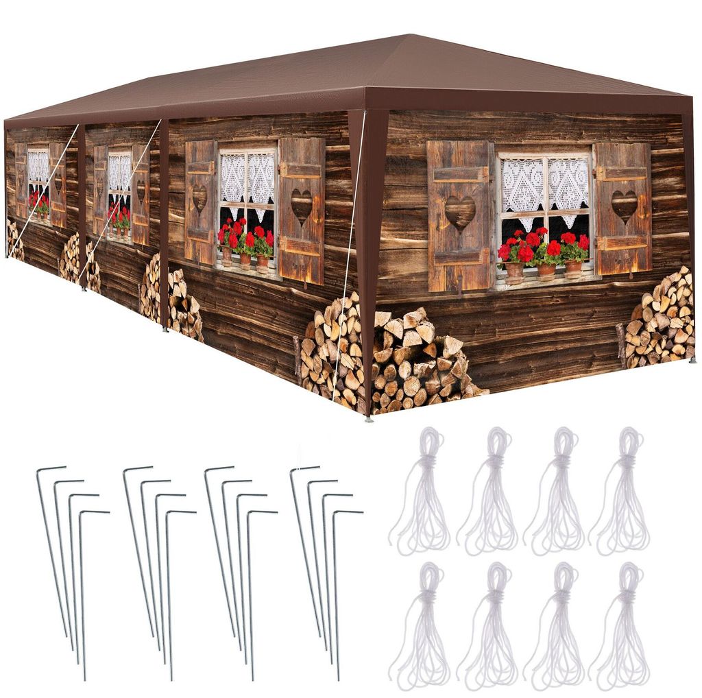 pawilon tectake® Almchalet w 2 rozmiarach, system wtykowy Zdjęcie produktu 