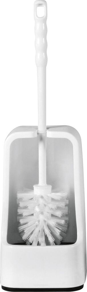 Rival WC-Garnitur Quadratform weiß, WC-Bürste & Halter, Produktbild 