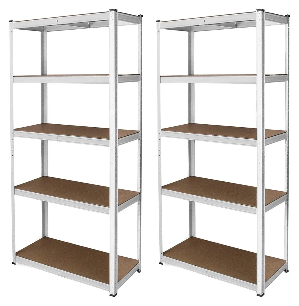 Étagère E-Rax galvanisée 180x90x40 cm - Rayonnage charge lourde 1000kg
