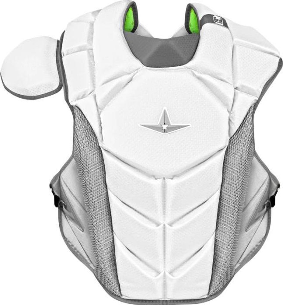 All Star CPCC-5-LGE MVP-Pro Brustschutz Farbe Weiß/Graphit Baseball/Softball Artikel