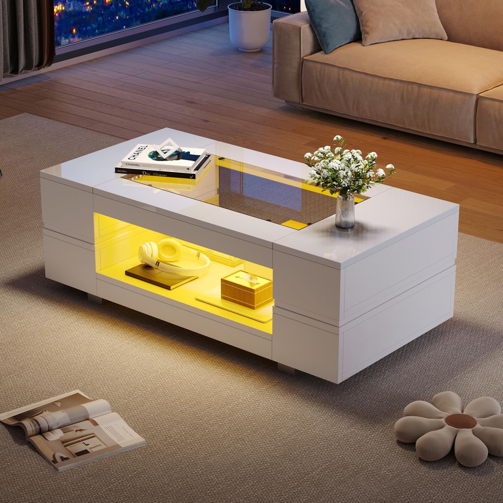 MODFU Couchtisch Beistelltisch Kaffeetisch mit Produktbild 