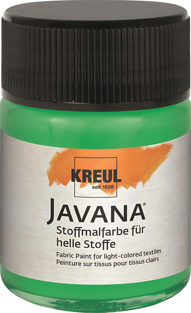 Kreul Javana Teinture pour tissu Vert brillant 50 ml 1 pc Image du produit 