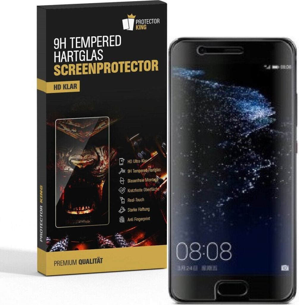 3x 9H Hartglasfolie für Huawei P10 Plus Schutzglas Panzerfolie Schutzfolie KLAR Panzerglas Schutzfolie