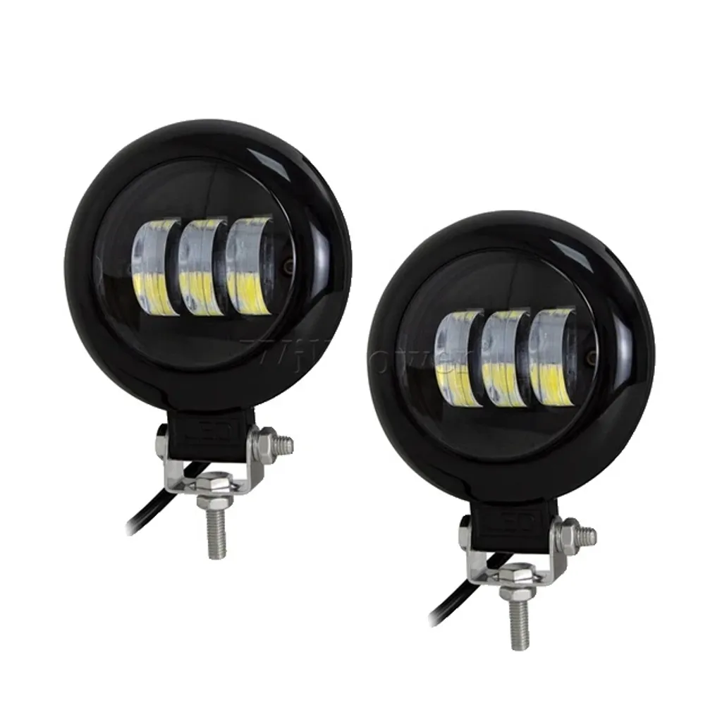Projecteur LED 27W étanche noir rond : finissez-en avec les zones sombres