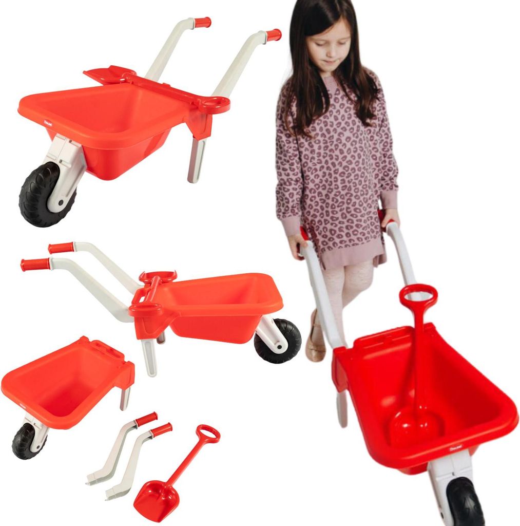 kinderloopwagen + kinderschep - rood Productafbeelding 