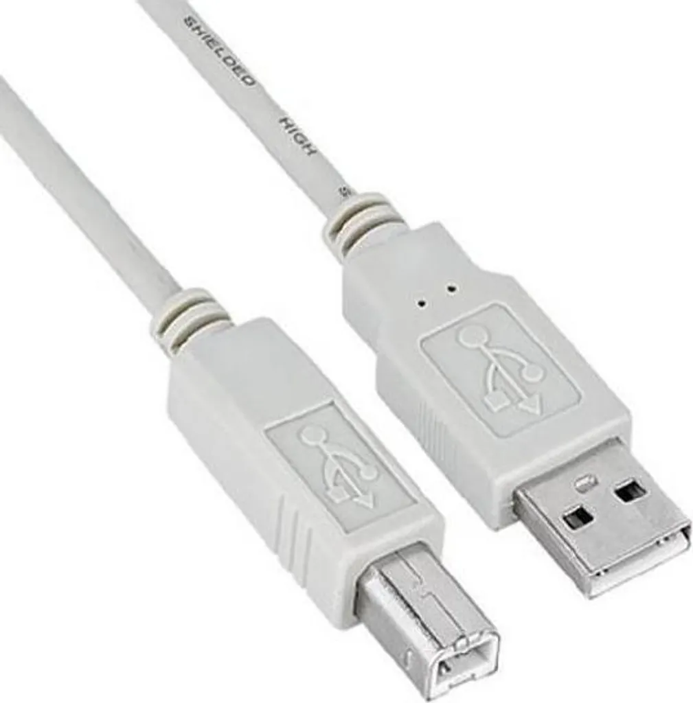 Cordon USB pour Imprimante et Scanner Nilox 1,8 m USB A vers USB B