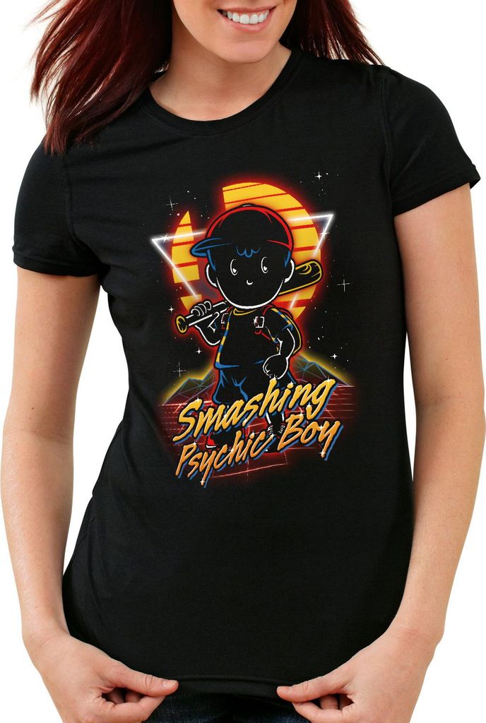 style3 Psychic Boy Damen T-Shirt gamer smash
