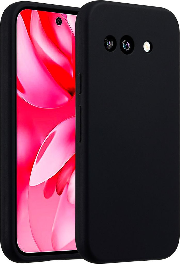 Accezz Liquid Silikoncase Google Pixel 9A - Schwarz