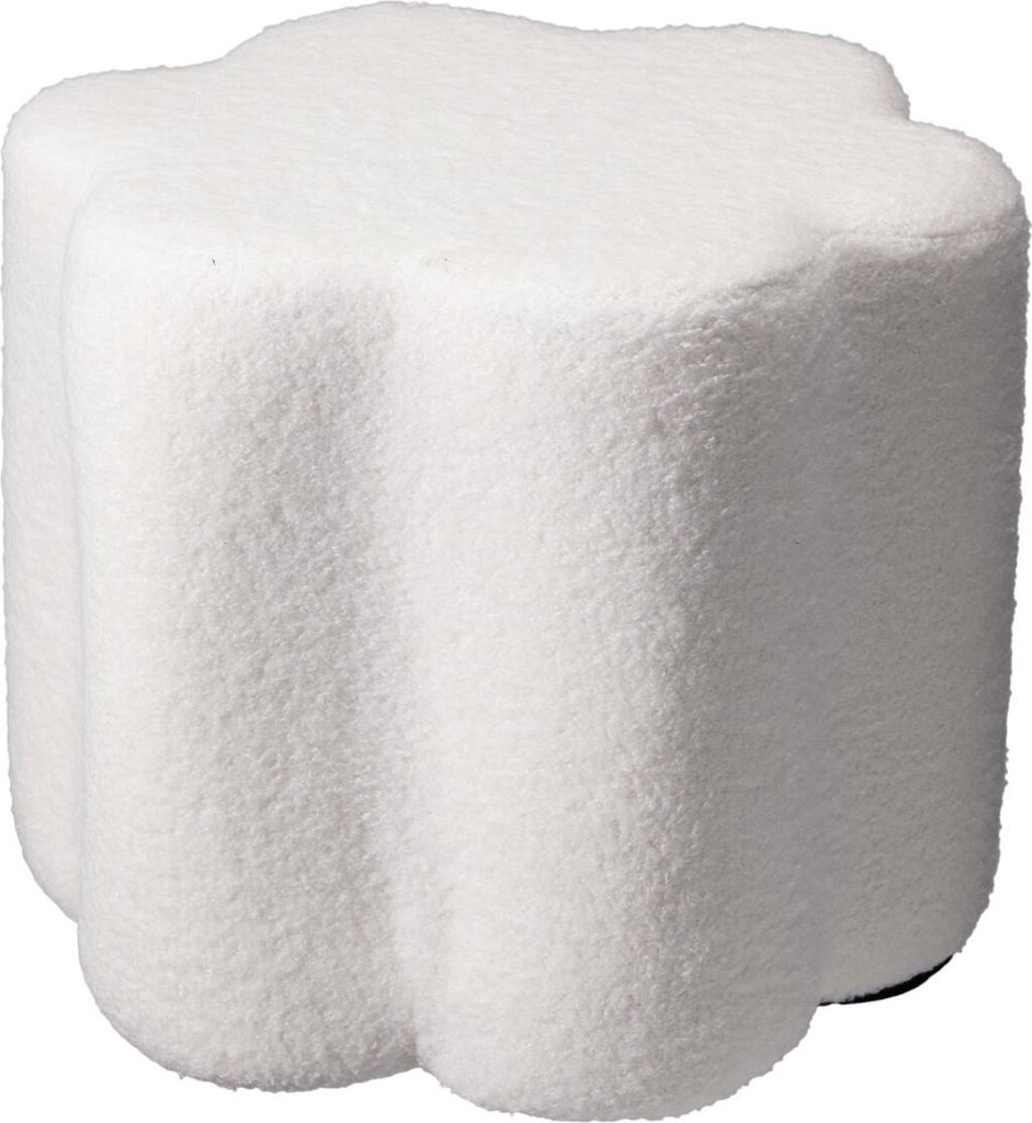 Pouf Blume YORE, Bouclé, 34 x 34 x 29 cm