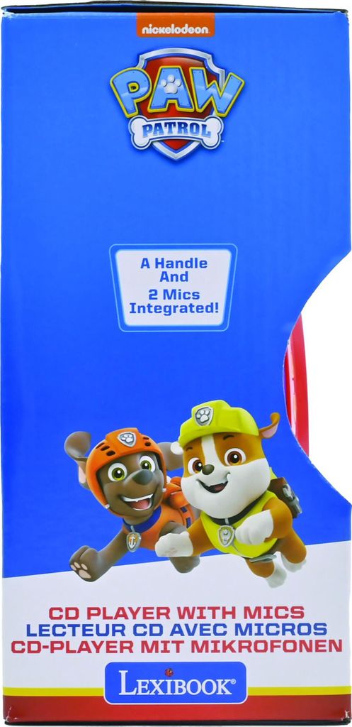 Lexibook Prenosný CD prehrávač so 2 mikrofónmi Labková Obrázok produktu 15