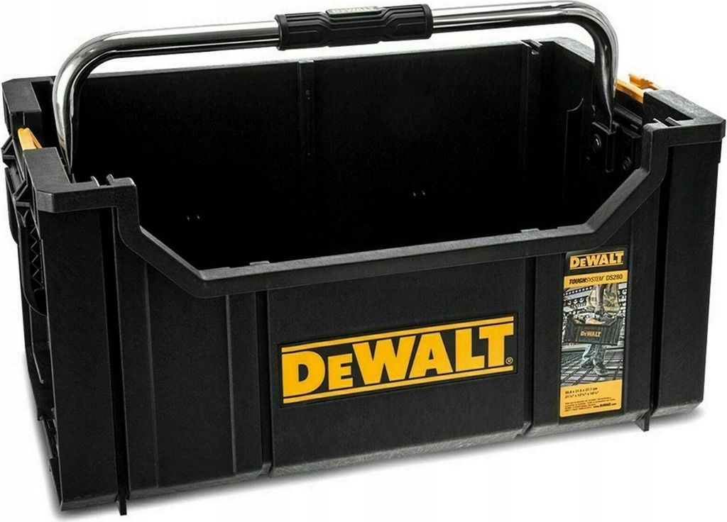 DeWALT DS280, Box na náradie, Plast, Čierna, 20 kg, 558 mm, Obrázok produktu 